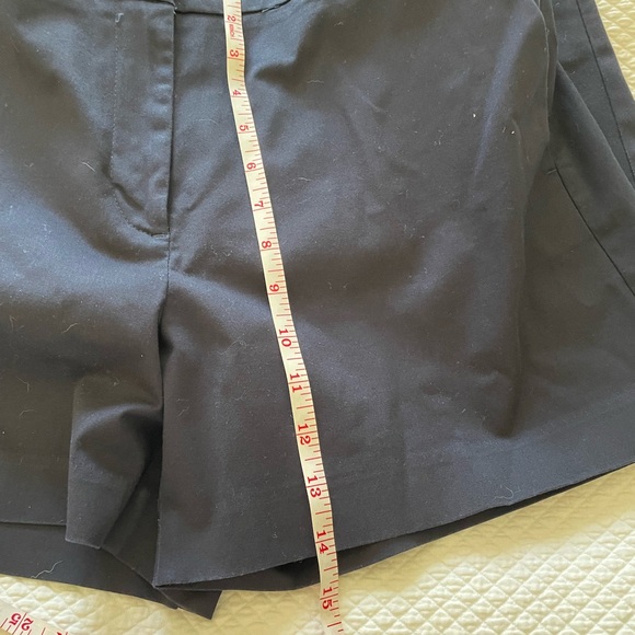 2 pair Ann Taylor navy shorts - Picture 3 of 6